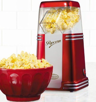 Nostalgia 8 Cup Hot Air Popcorn Maker
