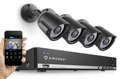 Amcrest 960H 8CH outdoor home Security System
