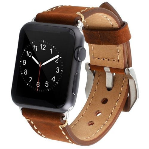 Genuine Leather strap for Apple Watch Sport