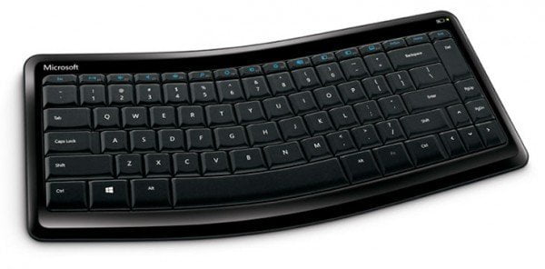 Wireless ergonomic and cheap keyboard for Mac and PC Microsoft T9T