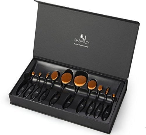 Top rated and best selling makeup brush set on Amazon