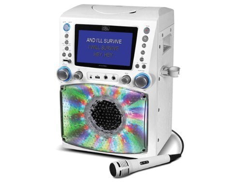 Singing Machine STVG785W Karaoke Machine with Disco Lights review