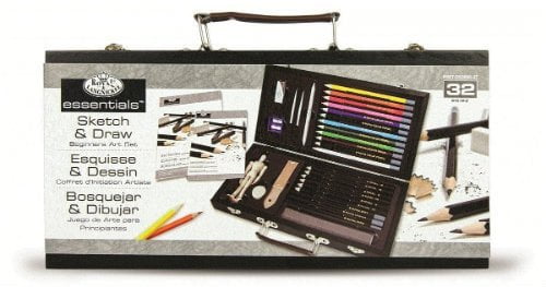 Sketch and drawing set for artist