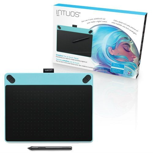 Wacom Intuos Art Pen and Touch Digital Graphics Drawing and Painting Medium Tablet