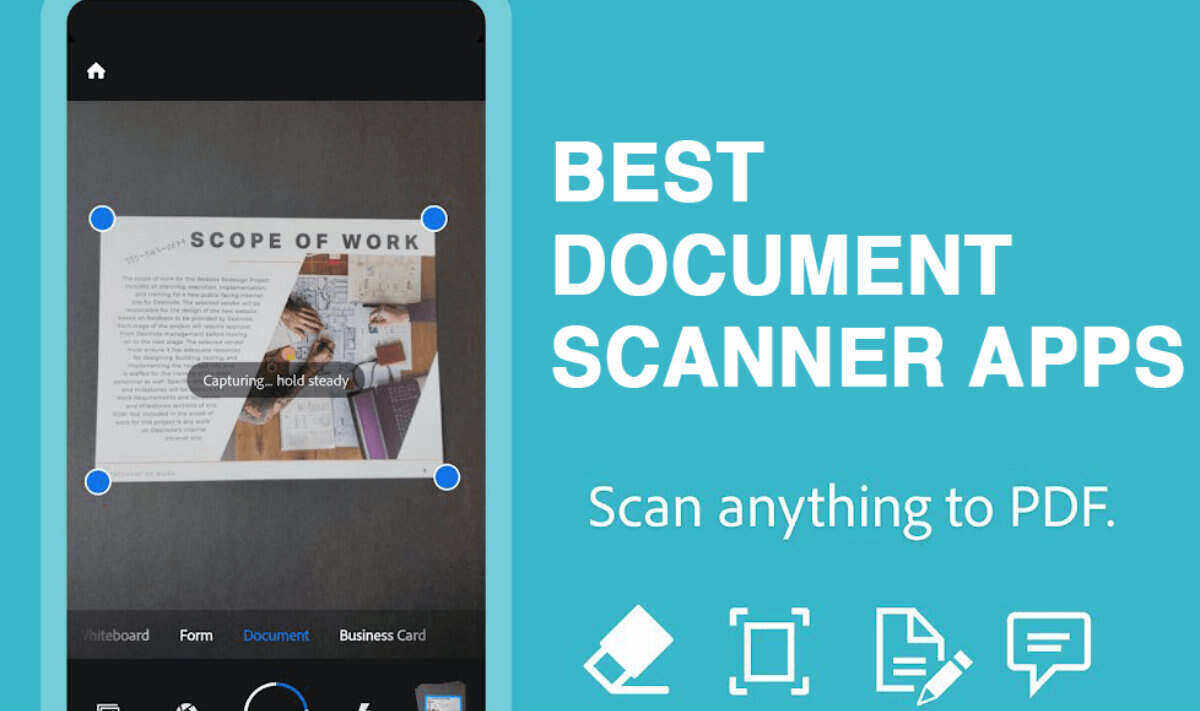 Best document scanner apps for Android Scan PDF JPG documents