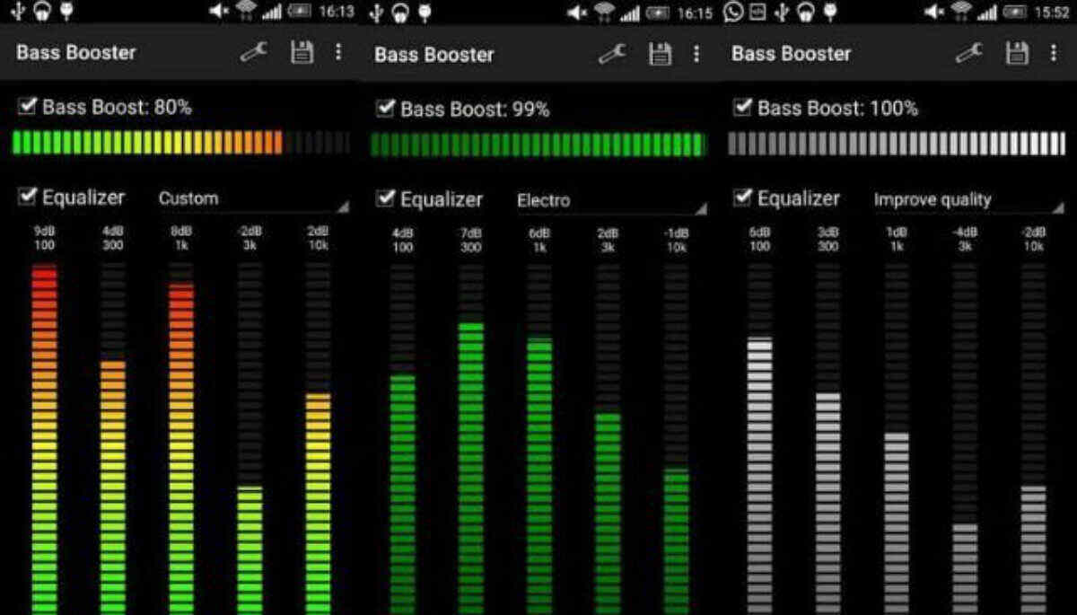 best equalizer settings for android music player