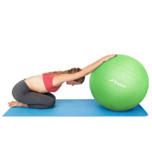 exercise balls train improve posture