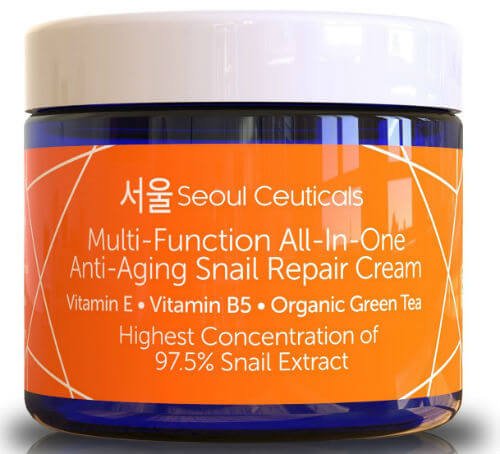 Korean Skin Care Snail Repair Cream sensitive and dry skin
