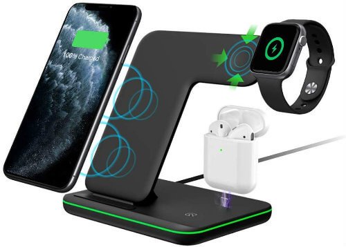 Intoval Wireless Charging Stand for Apple devices