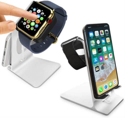 Orzly Charge Station for Apple Watch and iPhone
