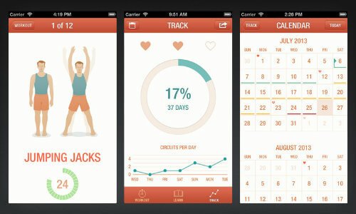 Seven 7 Minute Workout iOS 13 app