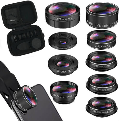 iPhone Lens Kit 11 pro max better photography accessories