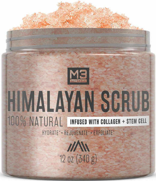 M3 Naturals Himalayan Salt Scrub review