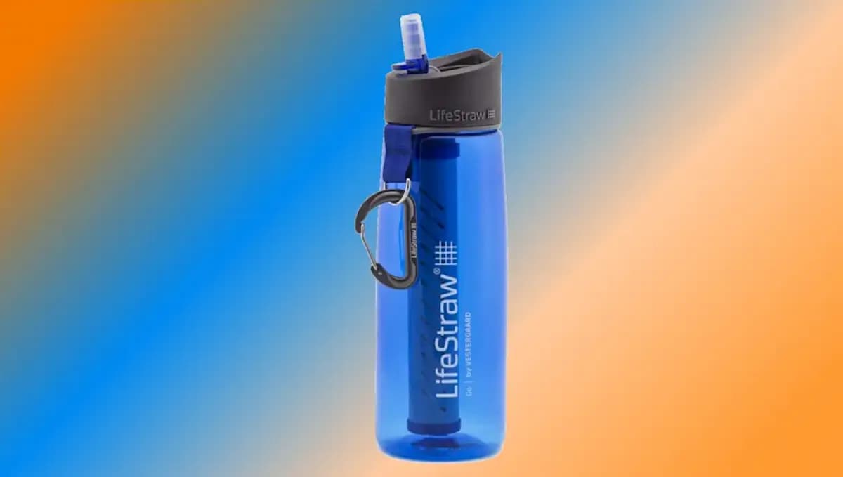 Best travel water filter bottles with water filters for trekking and camping