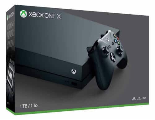 Xbox One X video game console