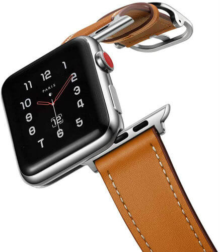 amBand Leather Band alternatives and affordable Apple Watch belts
