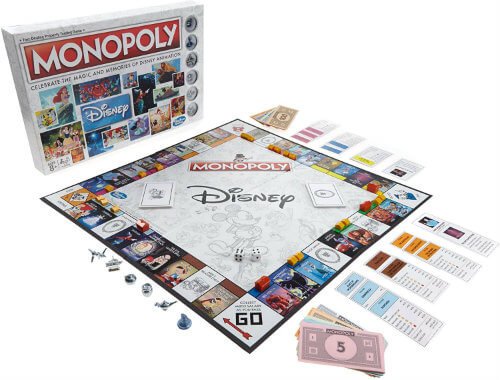 Disney Classic Monopoly Board Game gift ideas for Disney lovers