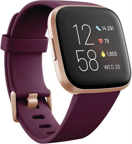 Fitbit Versa 2 Health and Fitness Smartwatch with Heart Rate for teenage girls women