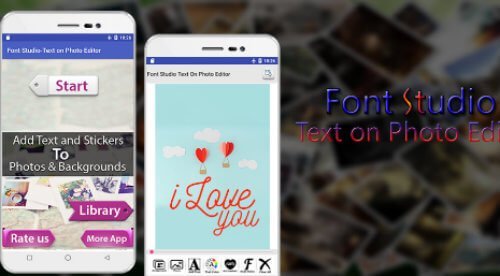 Font Studio Text on photos Editor for android