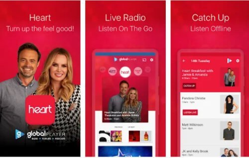 Heart Radio App live streaming android music