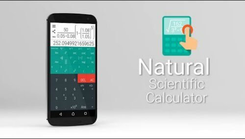 Natural Scientific Calculator app for Android