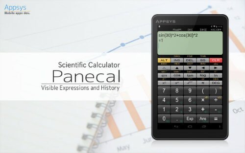 Panecal Scientific Calculator app for Android