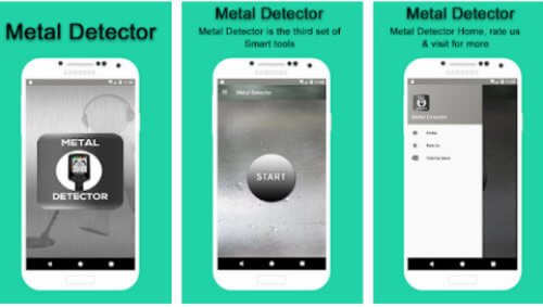 Real metal detector with sound metal finder app