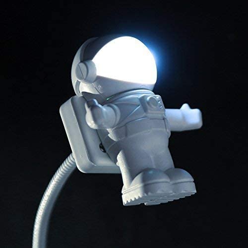 Soondar Hot Sale Brand New Creative Spaceman Astronaut LED Flexible USB Light