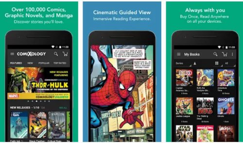 Top Android and iOS comic collection apps for superhero lovers