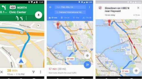 google maps app for Android