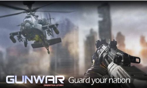 Gun War Shooting Games free no wifi mobile data