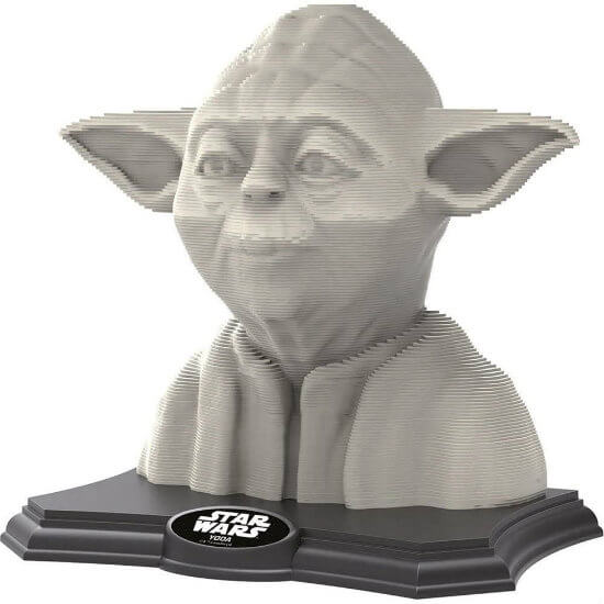 KD Toys 16501 Star Wars Yoda 3D Sculpture Puzzle gift ideas for Star Wars fans