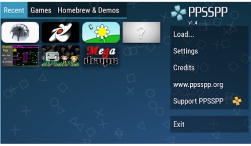 PPSSPP PSP emulator