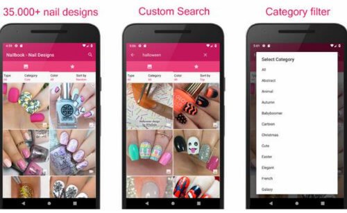 best nail design apps for Android