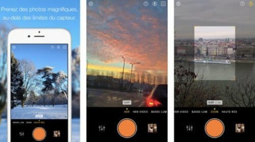 camera app for iPhone to take DSLR and HDR quality images