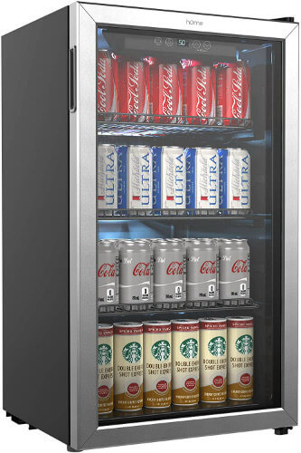 hOmeLabs Beverage Refrigerator and Cooler gift ideas for beer lovers