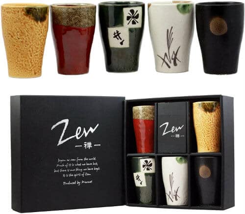 Japanese Ceramic Zen Mugs gift ideas