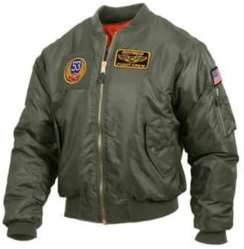 Rothco MA 1 Flight Jacket with Patches