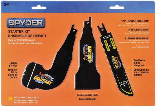 Spyder Starter Kit 900305 Grout Removing Tools