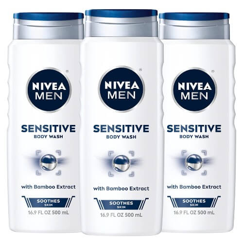 Nivea Men Sensitive 3 in 1 Body Wash