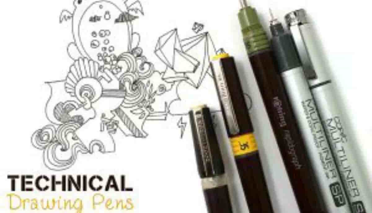 Best Technical Pens Reusable Technical Drawing Pens