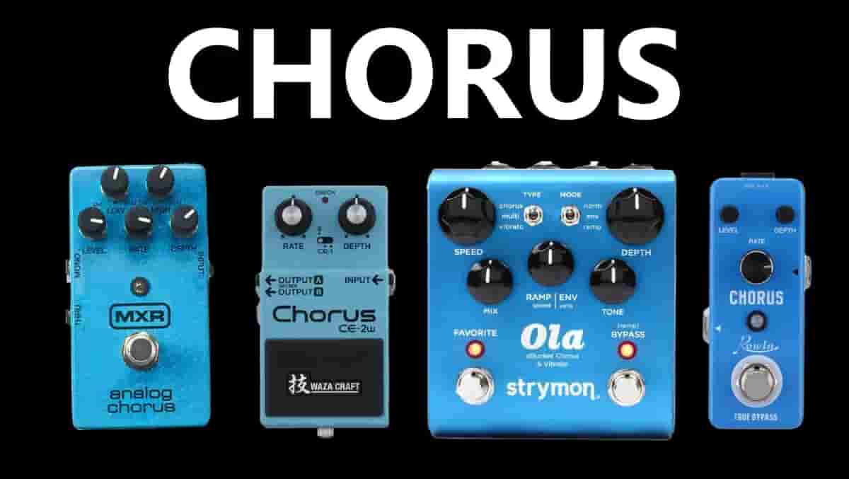 Best Chorus pedal for guitar effects Top 10 on the market
