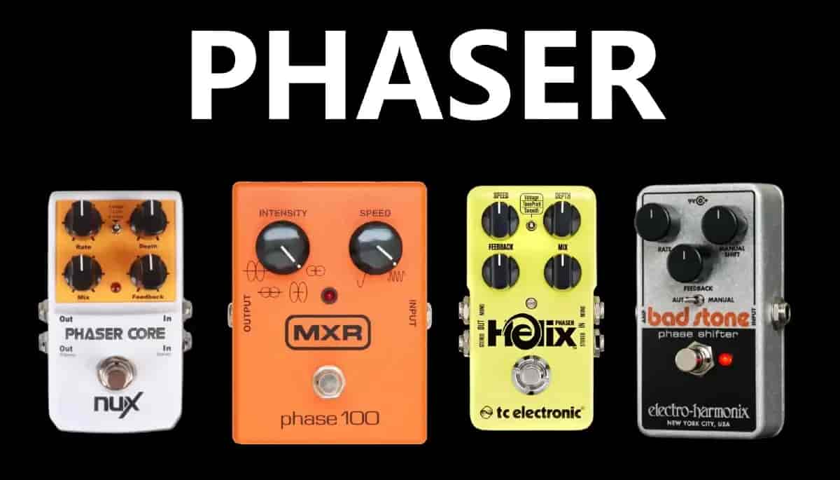 Best Phaser pedals for guitar effects Top 6 on the market