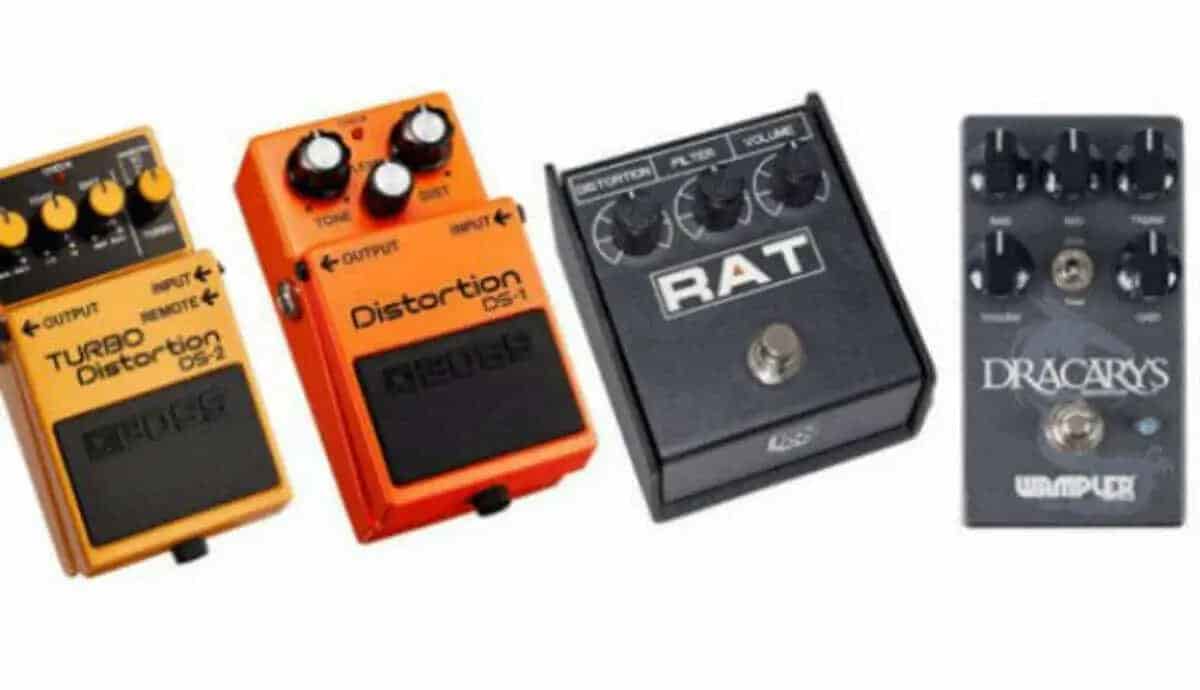 Guitar distortion effects The 10 best distortion pedals of all time