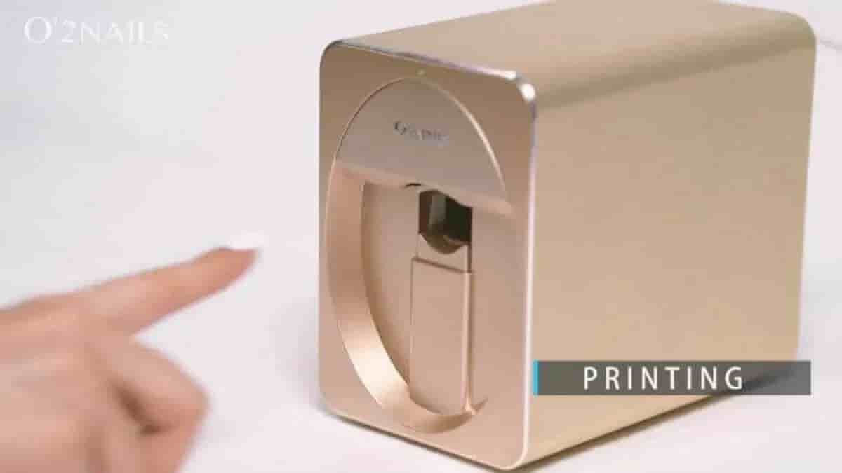 The best portable 3D nail printer for wireless printing on nails