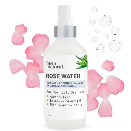 Best rose water toner for face acne oily dry sensitive skin