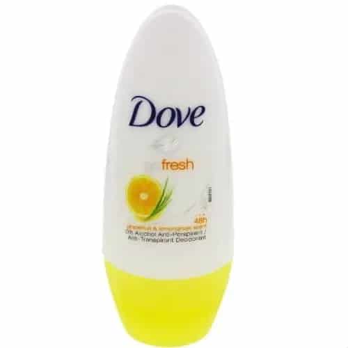 Dove Antiperspirant Deodorant Roll On Go Fresh Grapefruit Lemongrass
