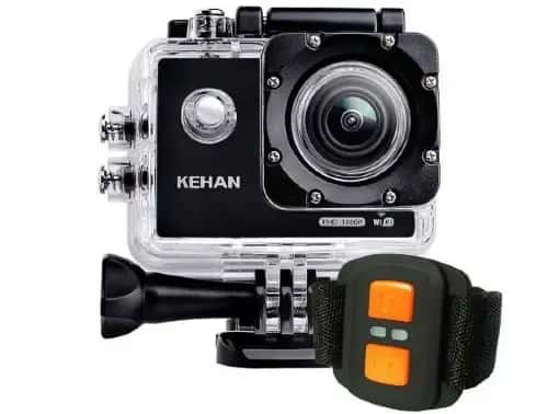 KEHAN C60 Pro Mini WiFi Action Camera with Remote Control