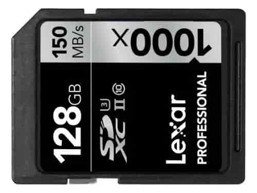 Lexar Professional 1000x 128 GB gopro