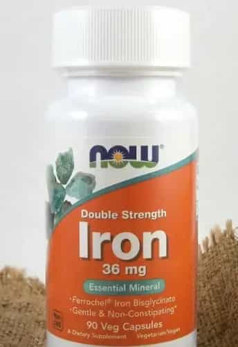 NOW Supplements iron market tablets